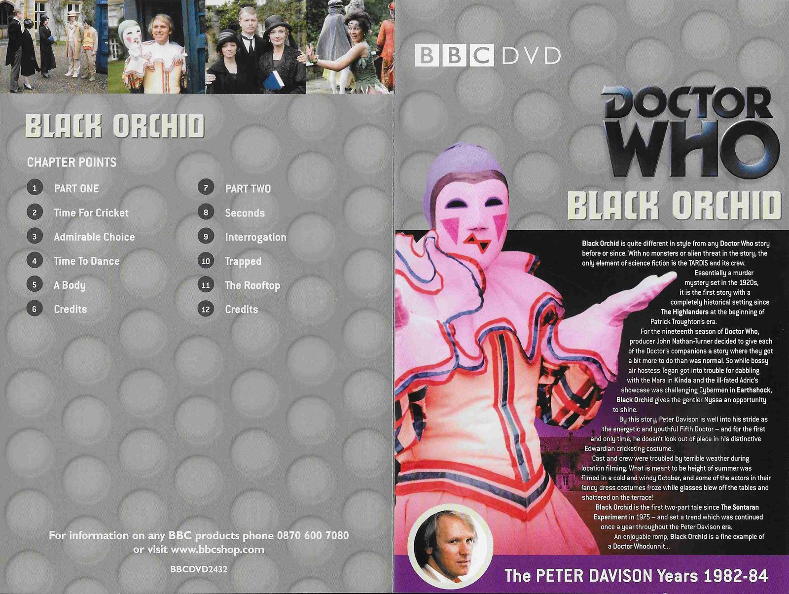Inserts from BBCDVD 2432